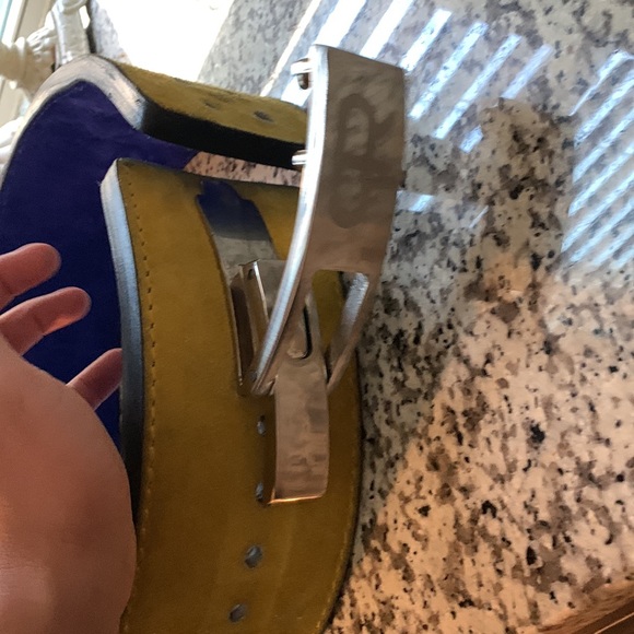 Power lifting person record belt size medium 6 adjustable sizes obo - Picture 3 of 3